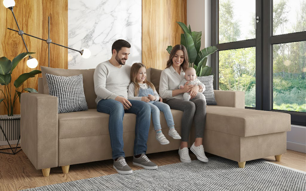 Coltar extensibil Fabiola, bej  3